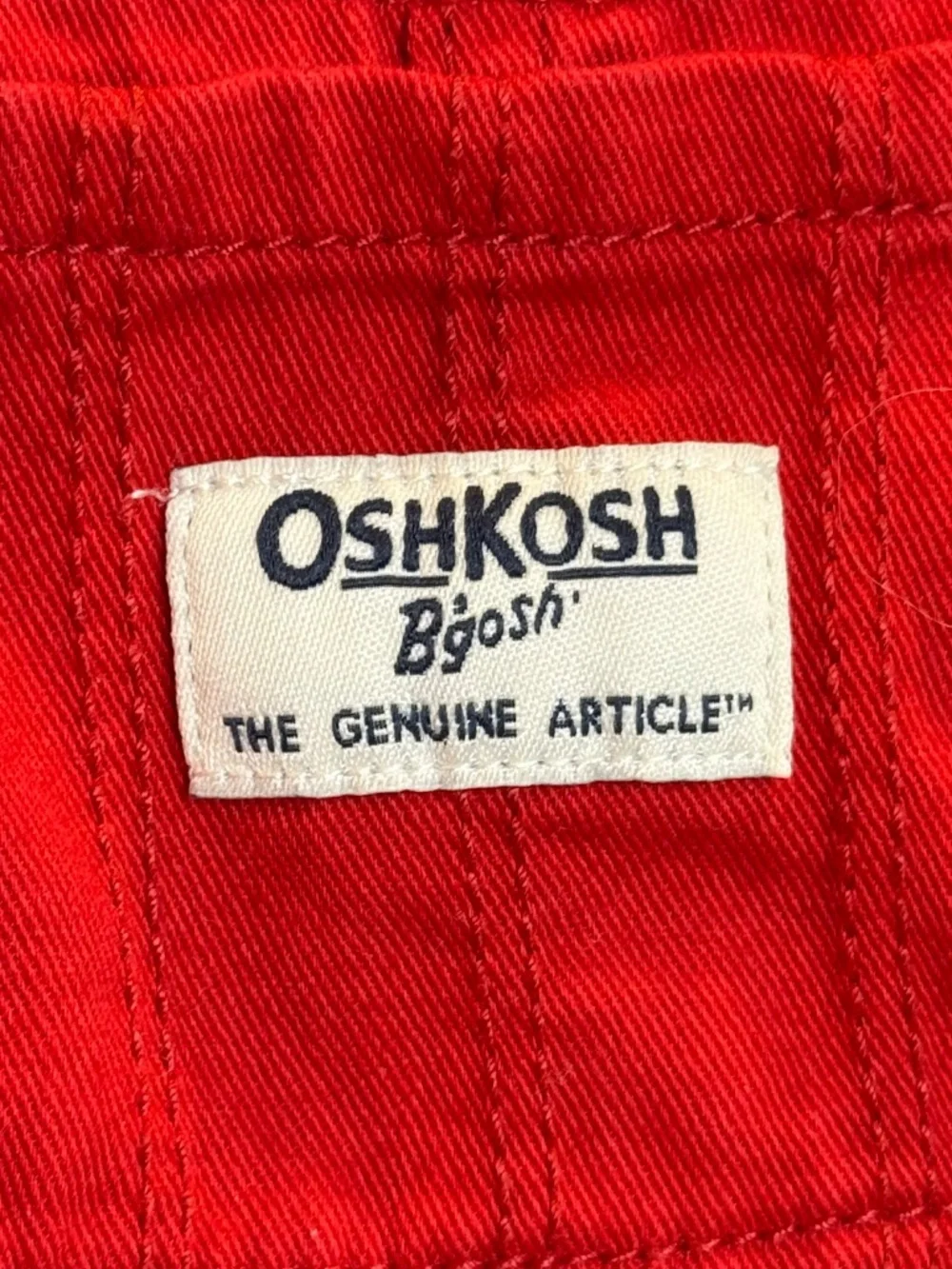 OshKosh B'gosh Bright Red Shortails 9 month